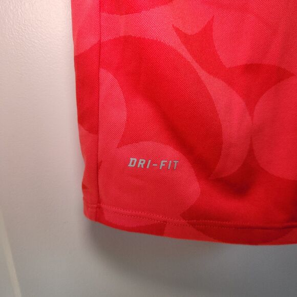 nike Girl's sports dri-fit coral p zip-up high neck top Xl urban fitness style - Picture 6 of 13